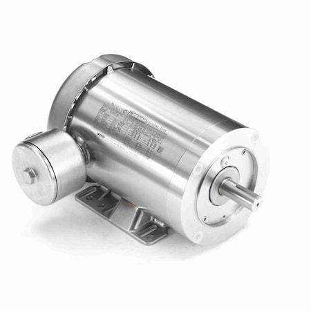 Leeson General Purpose Motor, 2 HP, 3 Ph, 60 Hz, 230/460 V, 3600 RPM, 145TC Frame, TEFC 121881.00